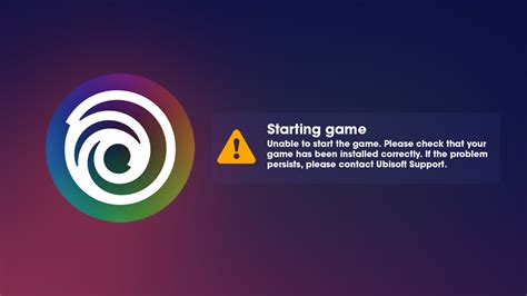 How to fix Ubisoft Connect error Unable to start the game.