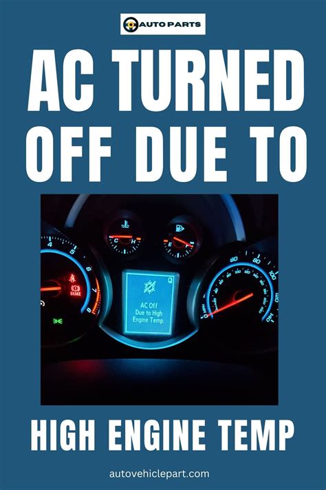 How to fix a c off due to high engine temp.  An overheating engine causing the ...
