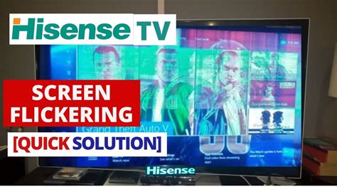 How to fix a flickering tv screen hisense.  hisense 39 smart tv flicker...