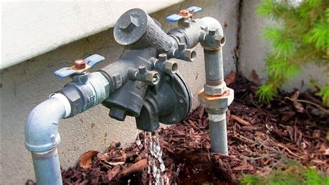 How to fix a leaking backflow preventer - repair Zurn Wilkins