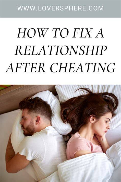 How to fix a relationship after cheating and lying multiple times.  1. If you decide to co...