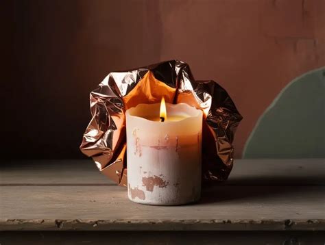 How to fix a tunneled candle using foil YOU Magazine