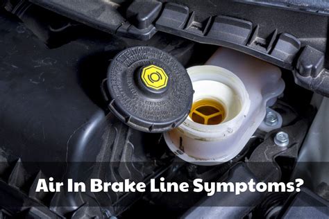 How to fix air in brake lines