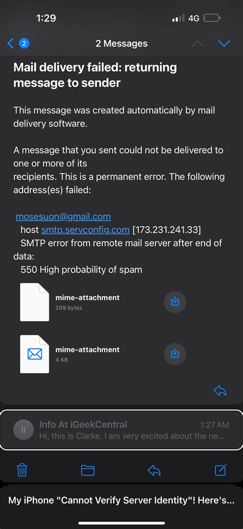 How to fix all problems of “Cannot Verify Server Identify. 