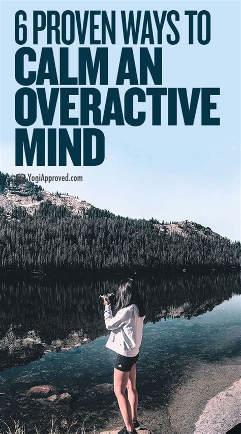 How to fix an overactive mind