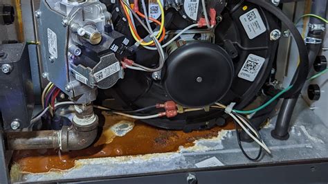 How to fix condensation leak in furnace