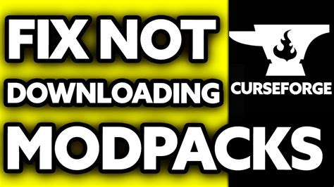 How to fix curseforge modpacks not loading in for …