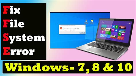 How to fix file system error in windows 7.  Follow these proven fixes to restore the SF...