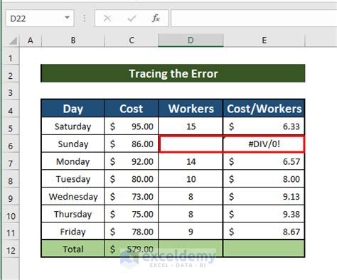 How to fix formula in excel