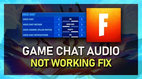 How to fix game chat YouTube