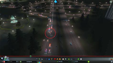 How to fix highway traffic slowdown on line change in Cities ... - Arqade