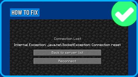 How to fix internal exception java net socketexception connection reset i...