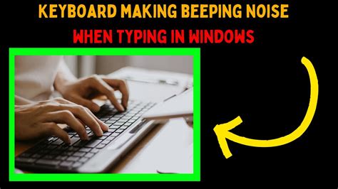 How to fix keyboard beeping noise when typing [QUICK GUIDE]