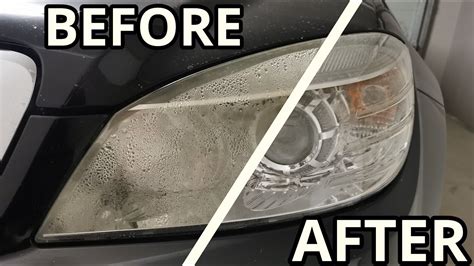 How to fix moisture in headlights