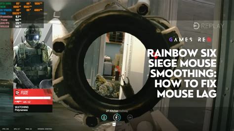 How to fix mouse input lag rainbow six siege.  Simply bring it to our team...