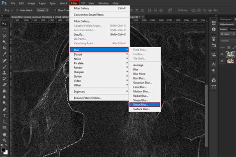 How to fix noise in photoshop