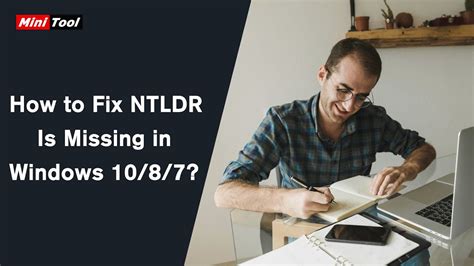 How to fix ntldr is missing