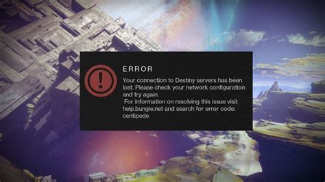 How to fix the Destiny 2 Centipede error code The Loadout