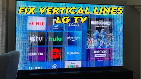 How to fix vertical lines on tv screen lg. .  ...