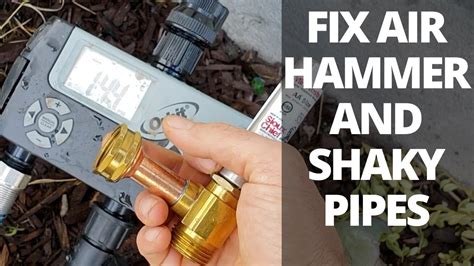 How to fix water hammer. On the other hand, loose pipes can bang into walls causing a louder water hammer. Old Plumbing Systems. Older plumbing systems can cause water hammering when the system does not have today’s plumbing standards. Things like water hammer arrestors, bladder tanks, and pressure relief valves help mitigate water hammering. How To Fix Water … 