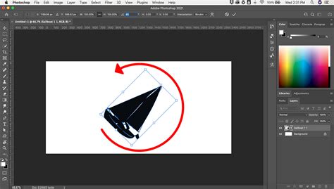 How to flip an image in ps