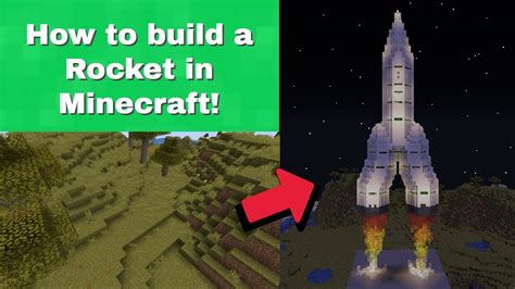 How to fly a rocket in minecraft