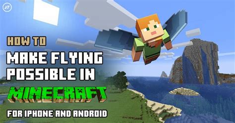 How to fly in minecraft iphone