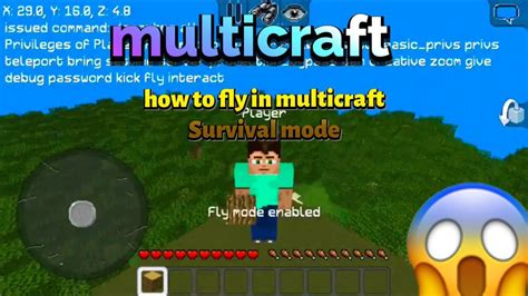 How to fly in minecraft mac