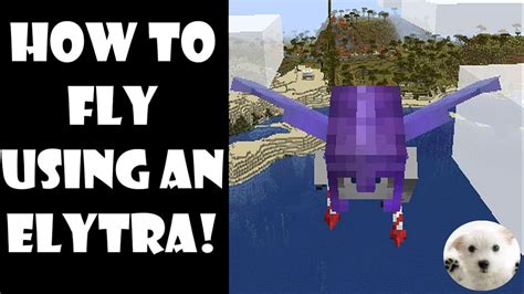 How to fly with elytra minecraft