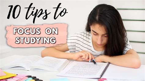 How to focus on studying. Some people prefer to study in silence, while others like to have background noise. Find what works best for you and stick to it! Use a Timer. If you find it difficult to focus for long periods of time, try using a timer. Set the timer for a certain amount of time, and then focus on your studies until the timer goes off. 