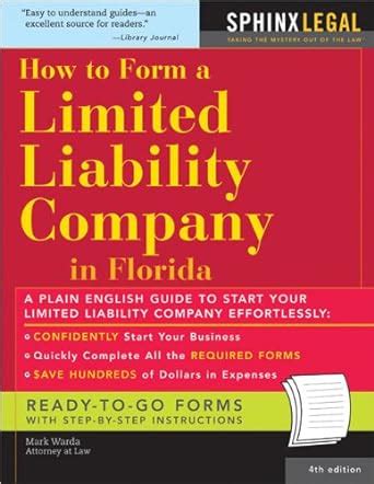 How to form a limited liability company in florida legal survival guides. - Een zuivere schim in een vervuilde schepping.