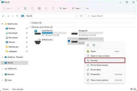 How to format a disk drive windows 11.  First, open File Explorer. Oct...
