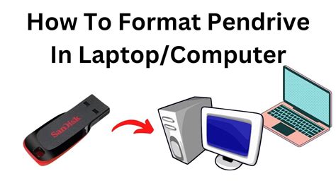 How to format pendrive in laptop