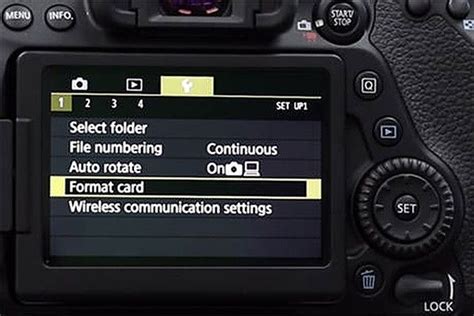 How to format sd card on camera.  If formatting on a computer, use the FA...