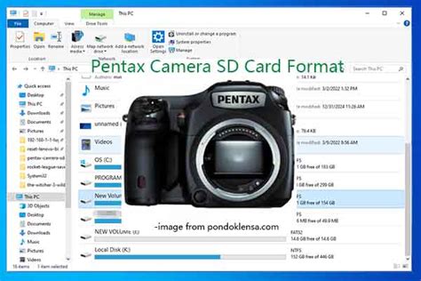 How to format sd card on pentax camera.  What do Formatting an SD Memory Card Form...
