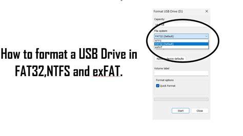 How to format usb to exfat on android.  Yes, you can use exFAT or NTFS on USB sti...