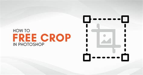 How to free crop in photoshop