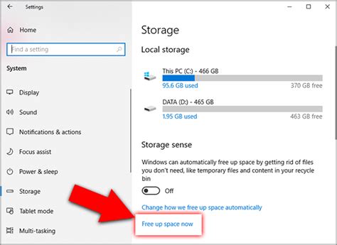 How to free up space on pc. On your Windows 11 computer, go to Settings > System > Storage. If this is your first time visiting this setting, wait a few seconds for your computer to analyze your data storage. Once Windows ... 