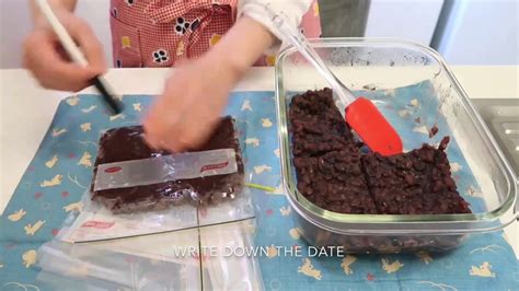 How to freeze Red Bean Paste, Anko - YouTube