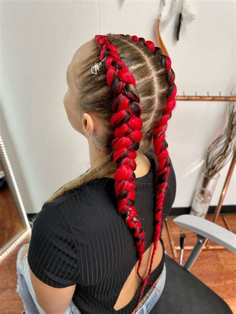 How to french braid in extensions
