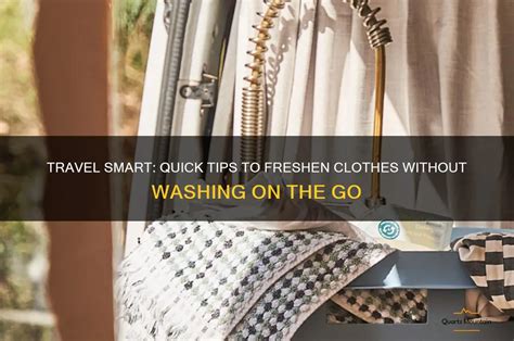 How to freshen clothes without washing while traveling.  Learn how to f...