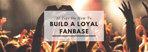 How to gain a fanbase
