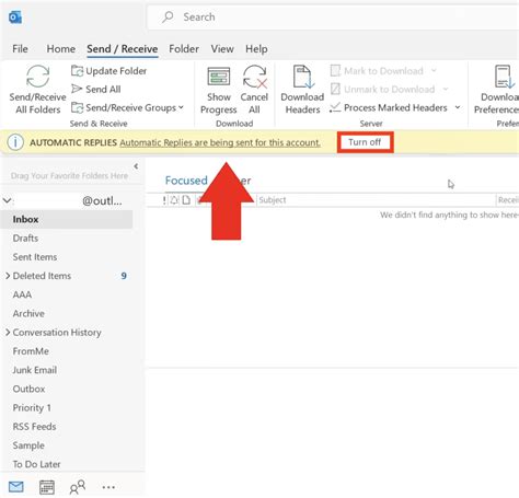 How to generate auto reply in outlook