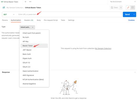 How to generate bearer token in postman.  Authentication is handled via the Authorization tab...