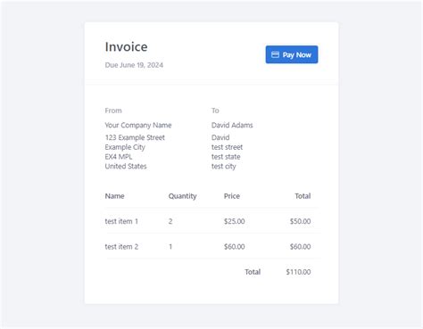 How to generate invoice in php