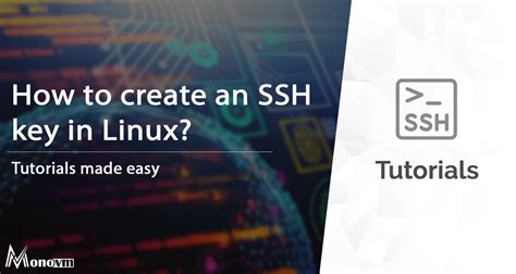 How to generate ssh key in linux