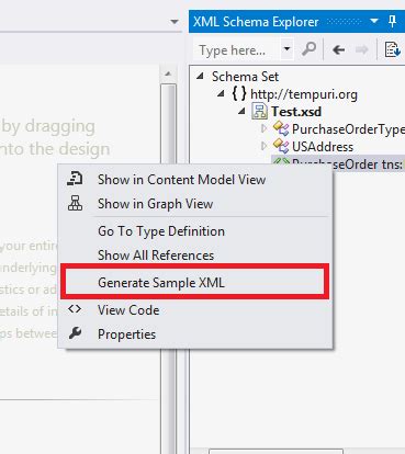 How to generate xml from xsd in visual studio code.  2.  1.  3.  to cause something&hellip;...