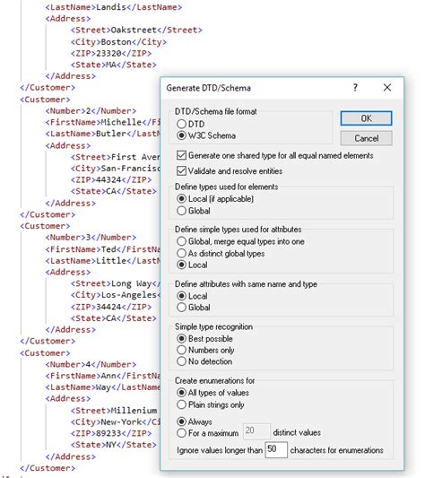How to generate xsd from xml.  Just need to provide the XSD contents.  Starting from one ...