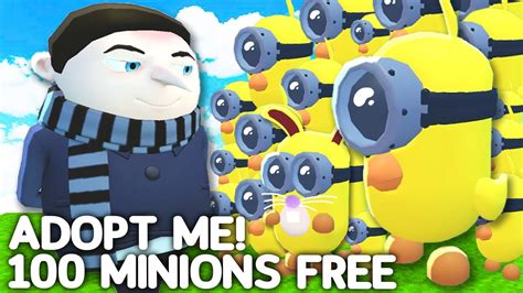 How to get 100 Minions In Adopt Me EVERY DAY For Free! Roblox …