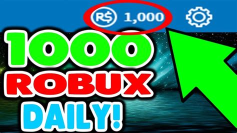 How to get 1000 robux for free 2022. Roblox. Robux (R$) is a virtual currency in Roblox. It allows you to buy items in the catalog. Thanks to Robux, players can also set up a group or change the username. Either set the map thumbnail or add a movie.You can also get Robux on Earnweb.com 1000 Robux, Roblox. 